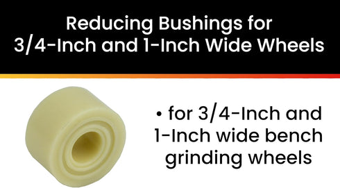 Hot Max 26009 Reducing Bushings for 3/4-Inch and 1-Inch Wide Wheels