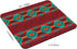 Southwestern Navajo Pattern Retro Style Dark Redolive Green Design Mousepad Non Slip Rubber Gaming Mouse Pad Rectangle Mouse Pads for Computers Laptop 9.5"x7.9"x0.12" Inch by TSSOHU