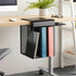 Safco Onyx Hanging Desktop Organizer with 3 Vertical Trays for Under-Desk Storage