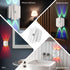 Rechargeable Motion Sensor Night Light, Magnetic RGB Color Changing LED Ambient Lighting, Compact Battery Operated