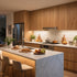 36inch 120V Counter 6000k Plug in Under Cabinet Lighting Strip for Kitchen, Bright LED Under Lights White Slim, Luces
