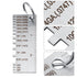 2 Pcs Stainless Steel Metal Sheets, Welding Thickness Gauge & Round Dual-Sided Metal Sheet Guage