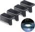 4Pack Solar Pool Light, Cold White Solar Deck Lights, Outdoor Waterproof LED Step Lights