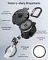 Uniclife Retractable Keychain - Heavy Duty Badge Holder with Strong ABS Casing and 31.5 Inch Steel Wire Rope