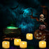 24 Pack 1.5" 1.2" x Battery Operated LED Tea Light Candles, Small Outdoor Flameless Flickering Votive Candles, Electric