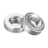 uxcell #8-32 x 0.14-Inch Stainless Steel Rivet Nut Round Head Self-Clinching Nuts, 100pcs