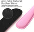 PULAIXIN Ergonomic Mouse Pad Wrist Support & Keyboard Set, Cute Memory Foam Non-Slip Rubber Base, Pink
