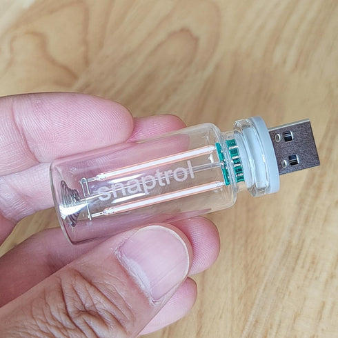 Dimmable Plug-in Car USB Lights with Touch Control - Retro Style Glass Bottle LED Atmosphere Lamp - Night Light