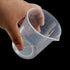 250ml-300ml Plastic Graduated Beaker (1 Pack), Transparent PP Mixing Cup for Kitchen Lab Measuring