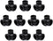 1/2" Black Side Outlet Elbow, Home TZH Cast Malleable Iron 3 Way