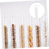 100pcs Test Tube Bottles, Clear Laboratory Test Tubes with Lids for Flower Arrangement, Floral Water Vials