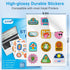 -60 8.5"x11" QYH Premium Printable Vinyl Sticker Paper for Inkjet Printers Sheets Glossy Waterproof Paper