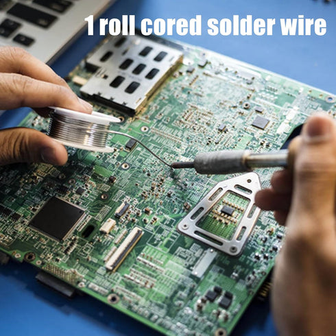 50g 0.3mm Tin Rosin Core Soldering Wire, Sn60 40 Flux 1.2% for Electrical Circuit Board DIY Home Appliance Repair