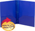 Smead Poly Two-Pocket Folder, Dark Blue, Letter Size, 25 per Box, Tang-Style Fastener
