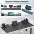 KDD 6 in 1 Desk Pad and Organizer Set, Magnetic Mouse Mat with DIY Features for Phone, Tablet, and Cable Management
