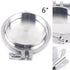 Jiabailie 6in 6" Stainless Steel Clamp Fitting,Stainless Steel Sanitary Pipe Fittings Kit,Weld Ferrule Clamp,End Cap +