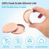 5 Oz 12Pcs Oui Yogurt Jar Lids Silicone | Covers Fit For Oui Yogurt Glass Jars | Perfect For Oui Yogurt Bottle