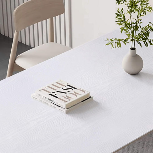 Heroad White Wood Grain Wallpaper, Peel and Stick Contact Paper, Thicken Textured for Cabinets, Countertops, 78.7 x17.5