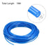 uxcell Pneumatic Air Tubing, 4mm OD x 2.5mm ID 19m(62.3ft) Long PU Polyurethane Air Compressor Tubing Hose Pipe Blue