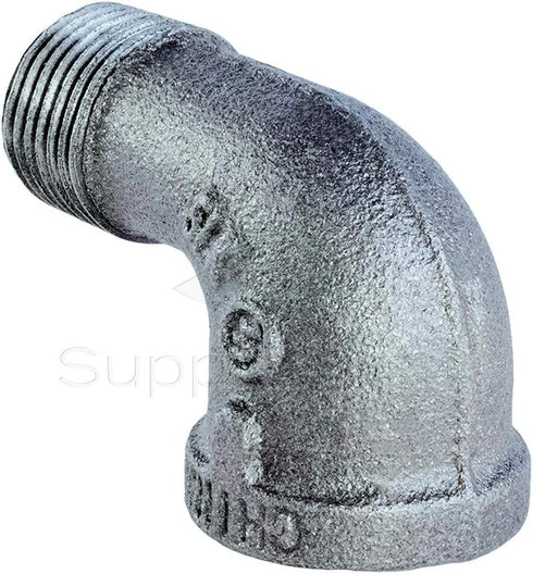 Supply Giant HNTO0100 1 in. Galvanized Iron MIP/FIP 90 Degree Street Elbow