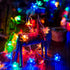 33ft 100 JACUXLSS Flower Fairy String Lights, LED Cherry Blossom Plug in Easter Christmas Tree Hanging Dcor Lamp