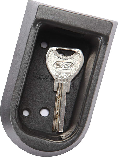 Key Safe Lock Box - Wall Mounted Combination Lockbox for Spare House Keys | 10-Digit Code