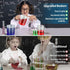 moveland Upgraded Plastic Graduated Cylinder and Beakers Set - 10ml 25ml 50ml 100ml Graduated Cylinder, 5 Pcs Pipettes
