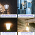 Motion Sensor Light Bulbs, Outdoor 15W (100W Equivalent), 3000K, E26 A21, Dusk to Dawn, Radar Activated, 2 Pack