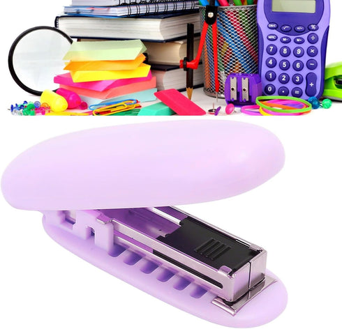 Portable Stapler - Compact and Effort Saving 15 Sheet Capacity Desktop Stapler with Foldable Design for Office