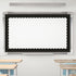 Whaline 32.8ft Dot Bulletin Board Borders, Black with Gold Foil Dot Die-Cut Trim for Classroom Decoration
