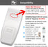 CENMING Bay,303.9MHz 3-Speed Dimmer, FAN-11T L3HFAN11T 35T1 CHQ8BT7030T UC7030T CHQ7030T 2AAZPFAN53T FAN-53T Ceiling