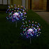 2 Pack 175 LED Solar Firework Lights, Waterproof 4th of July Decorations for Outdoor Landscape Path Lights