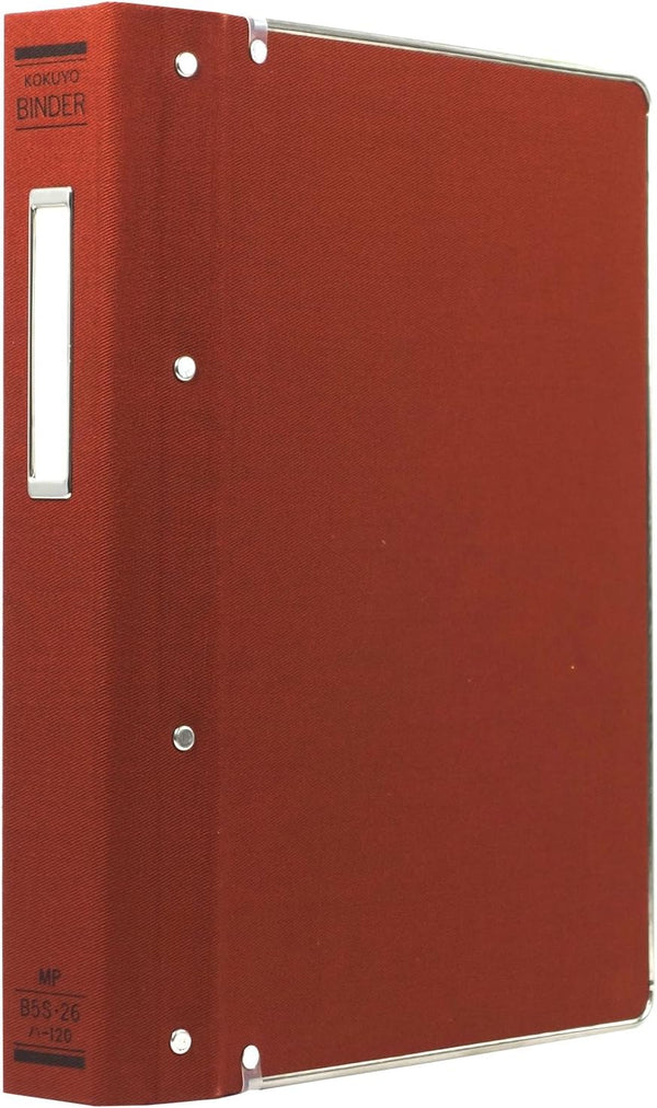 Kokuyo Tatefuchi Red B5 gold with 200 single-wafer-120RZ paste color binder MP cloth (Japan import)