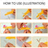 Mini Wire Stripper 3 Pack - Network Wire Stripper Punch Down Cutter for RJ45/Cat5/CAT-6 Data, Telephone & Computer UTP
