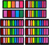 KICNIC Sticky Tabs 2250pcs, Self-Adhesive Book Tabs for Annotating, Arrow Page Markers Flags for Notebooks