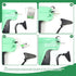Clothing Tag Machine Kit, Garment Price Tag Attacher with 5 Steel Needles, 2000 White Barbs Fasteners, 500 Clothing