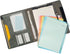 Binder Portfolio Organizer Case with Color File Folders, Gray, Standard