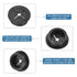 uxcell 6 Pcs Black Cable Cord Grommet, 1-1/4 Inch Flexible Rubber Wire Hole Cover for Desk Organizer