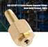 CGA-320 Regulator Nut, Nipple with Washer for Carbon Dioxide Regulator Inlet Bottle Fittings, 1 Set
