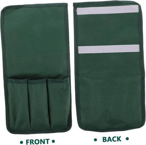 Garden Kneeler Side Pouch Tool Bag for Kneeling Stool Gardening Accessory Ample Storage Space for Tools and Supplies