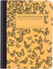 Decomposition Composition Notebook, Monarch Migration, 9.75 x 7.5, 160 College Ruled Pages, 100% Recycled Paper