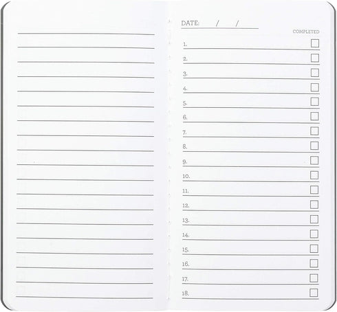 C.R. Gibson MJ183-22696 Small Notebook Journals, Daily Tasks, Weekly Tasks, Important Tasks, 4pcs and 80pgs