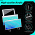 SaisaiTan 3 Acrylic Keyboard Display Stand Holder Mechanical Computer Stand Shelf for Desk Transparent Acrylic Tier