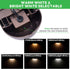 12V 2700K/3000K/3500K/4000K/5000K IP65 Low Voltage Deck Light - LED Step Light Outdoor, Adjustable, Waterproof