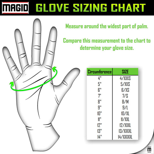 MAGID Leather Lineman Electrical Protector Work Gloves - 1 Pair, Size 10, 1250710