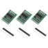 MECCANIXITY 3pcs HX711 Weighing Sensor, Dual-Channel 24 Bit Precision A/D for DIY Kitchen Scale