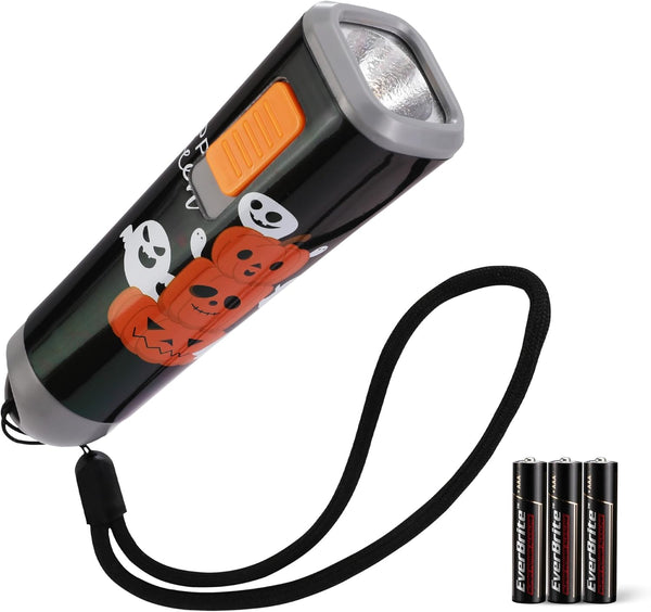 EverBrite Halloween Flashlights Halloween Gifts, Small LED Flash Light Handheld Torch with