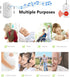 Caregiver Pager Wireless Call Button System, Personal Alert Panic Button for Home Elderly Nurses Calling System