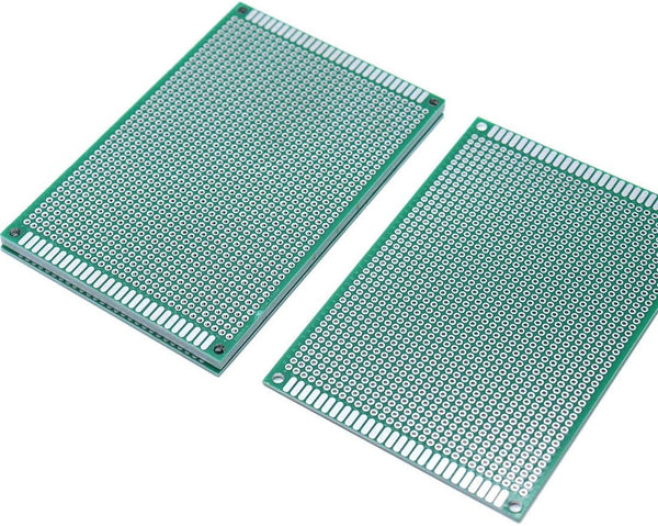 Sscon 5Pcs Double Sided Prototype PCB Universal Printed Circuit Board 8x12cm for DIY Soldering