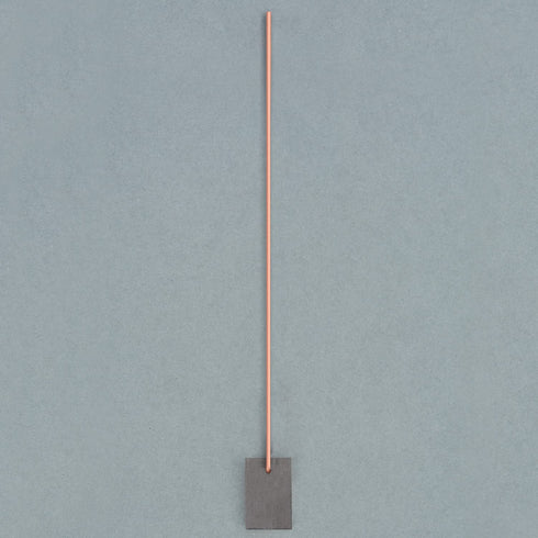stonylab 5 Pack Graphite Plate, 99.99% Graphite Anode Flat Metal Foil Electrode with Copper Wire for Lab Research